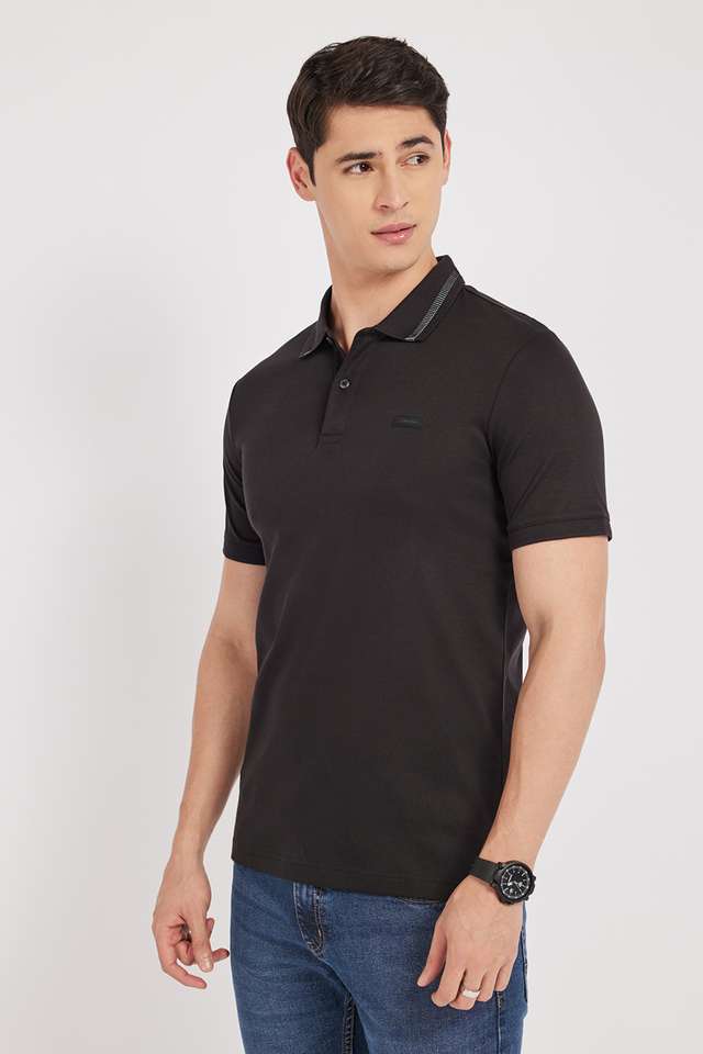 Solid-Cotton-Polo-Men-s-T-Shirt