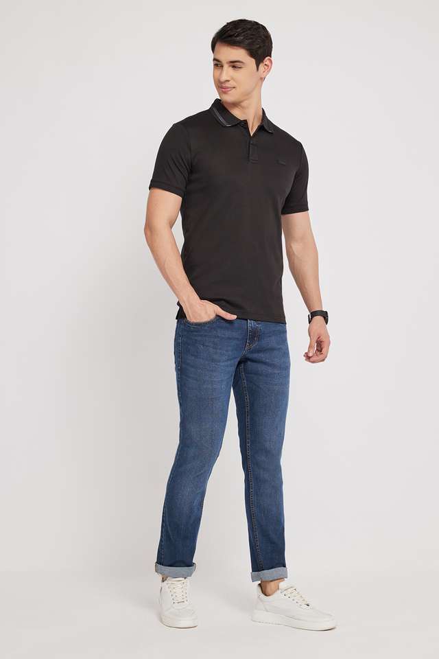 Solid-Cotton-Polo-Men-s-T-Shirt