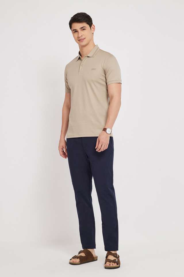 Solid-Cotton-Polo-Men-s-T-Shirt