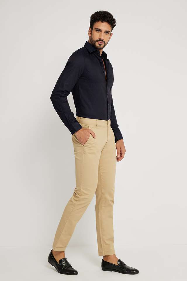 Textured-Cotton-Slim-Fit-Men-s-Casual-Shirt