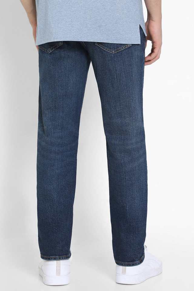 Light-Wash-Cotton-Straight-Fit-Men-s-Jeans