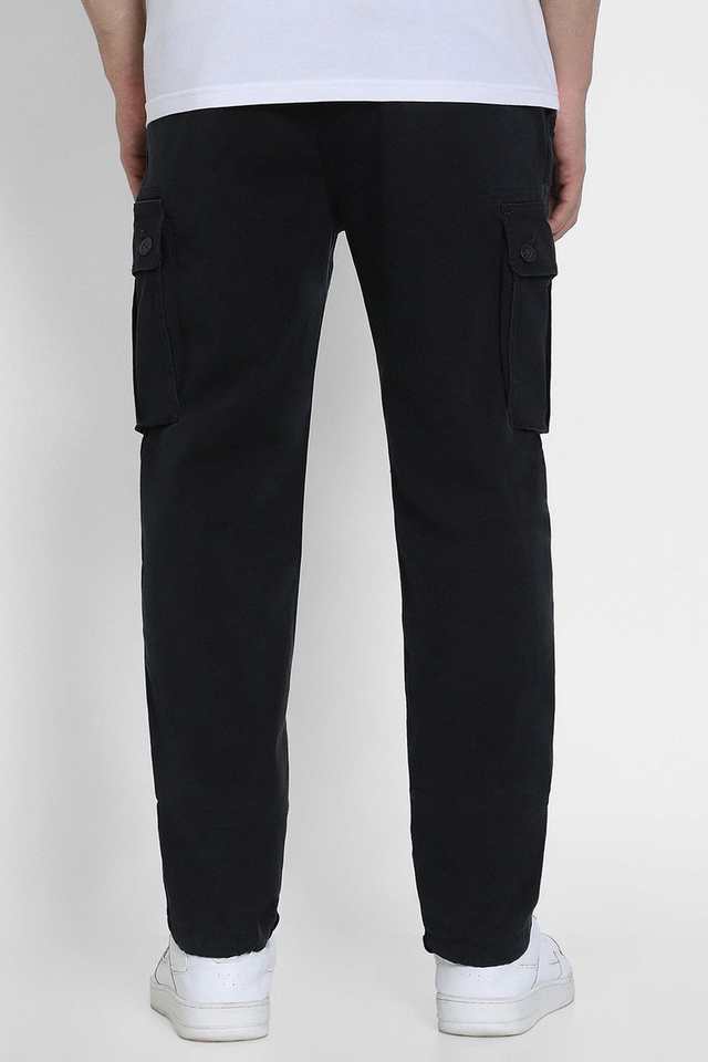 Solid-Cotton-Regular-Fit-Men-s-Casual-Wear-Trousers