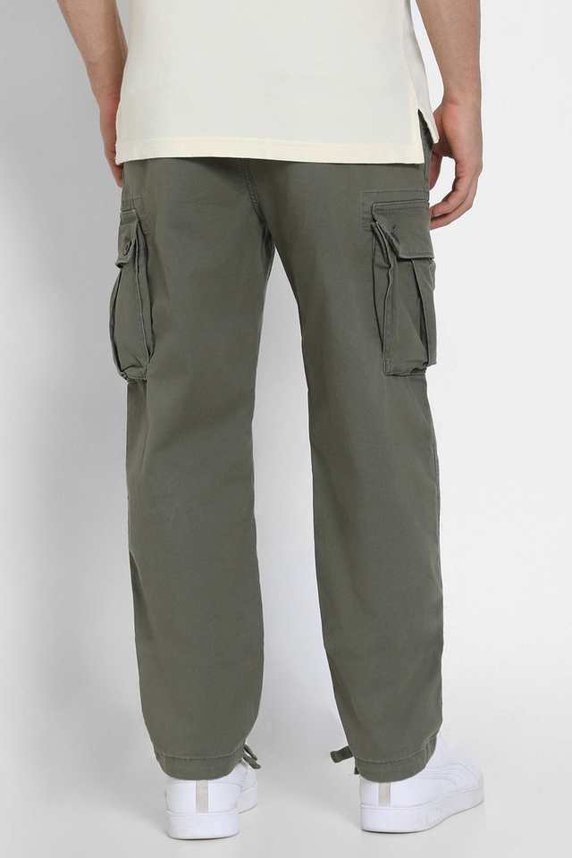 Solid-Cotton-Regular-Fit-Men-s-Casual-Wear-Trousers