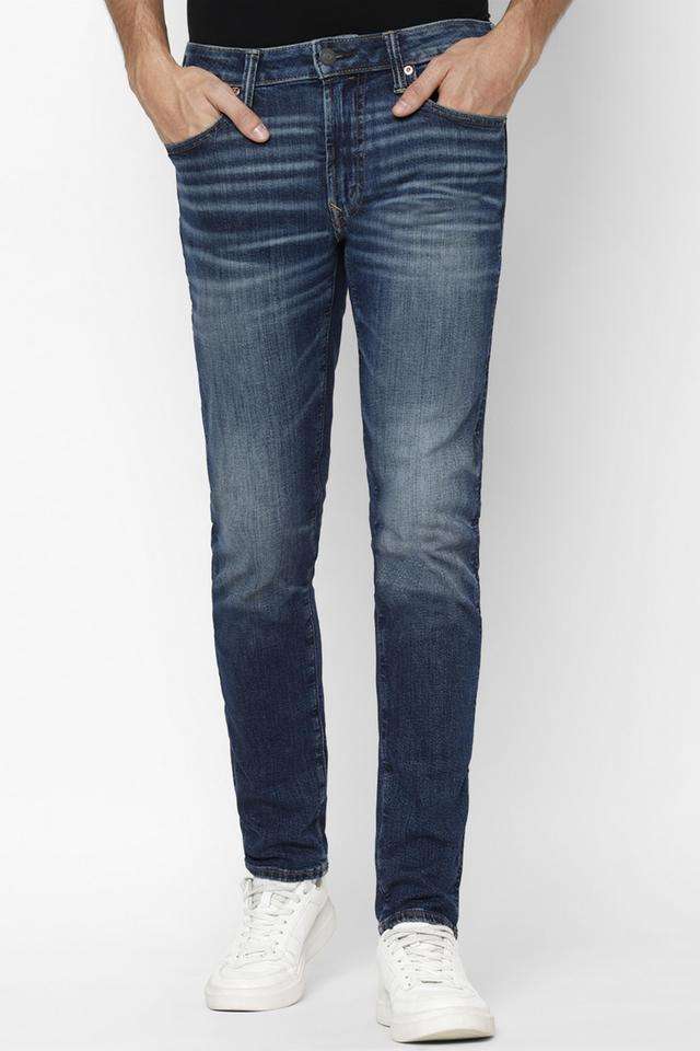 Light-Wash-Cotton-Slim-Fit-Men-s-Jeans