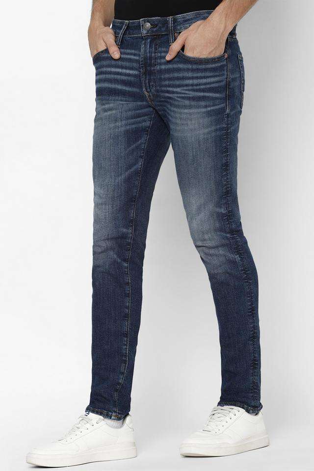Light-Wash-Cotton-Slim-Fit-Men-s-Jeans