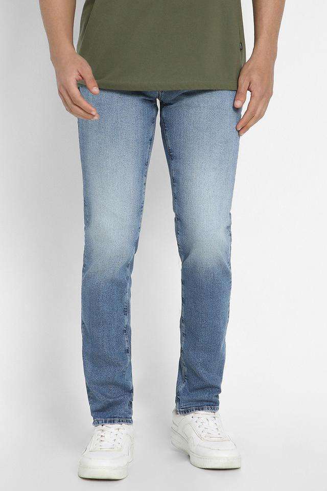 Light-Wash-Cotton-Slim-Fit-Men-s-Jeans