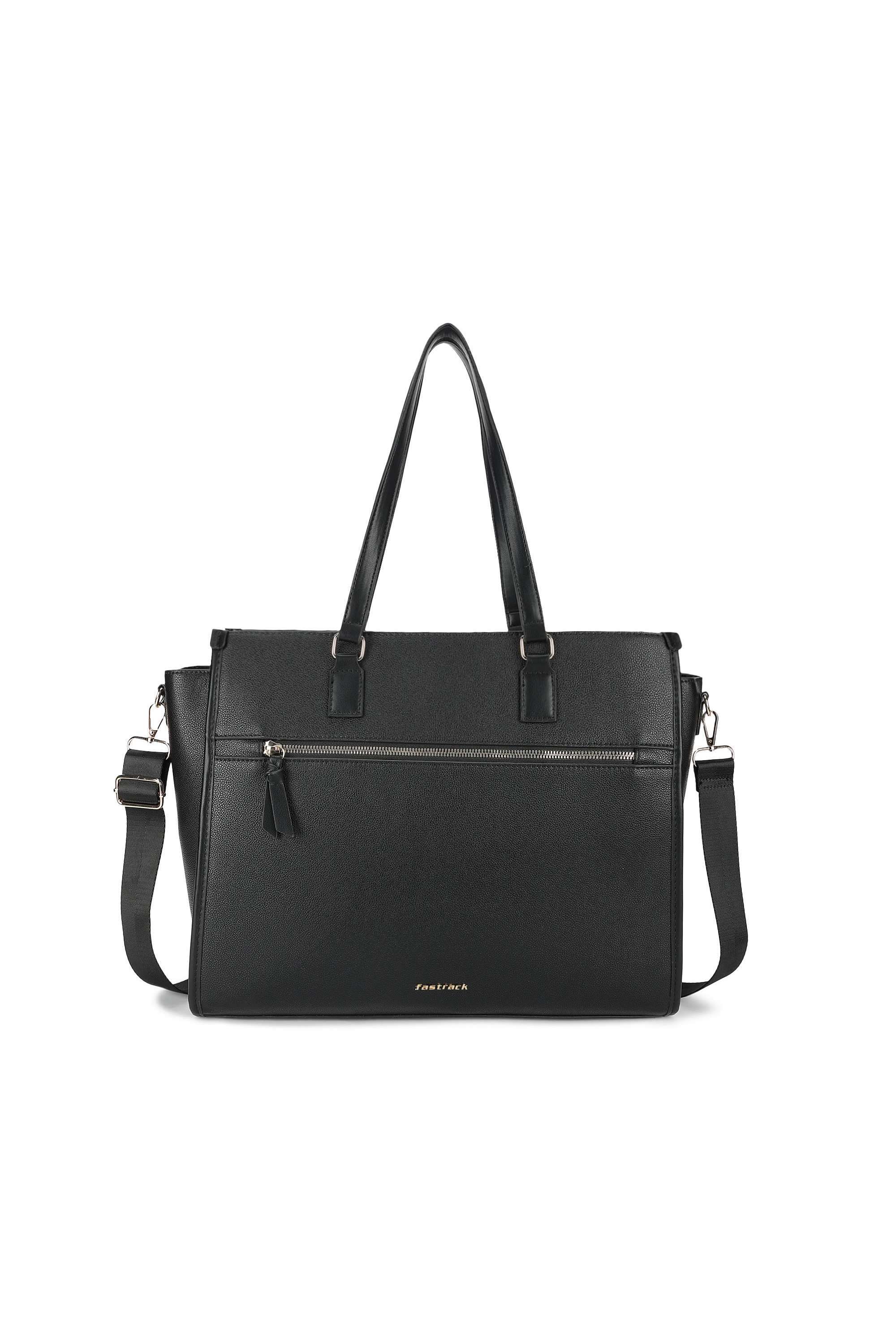 PU-Zipper-Closure-Women-s-Laptop-Tote-Bag