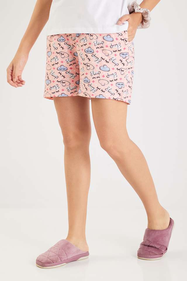 Mid-Thigh-Cotton-Women-s-Casual-Wear-Shorts