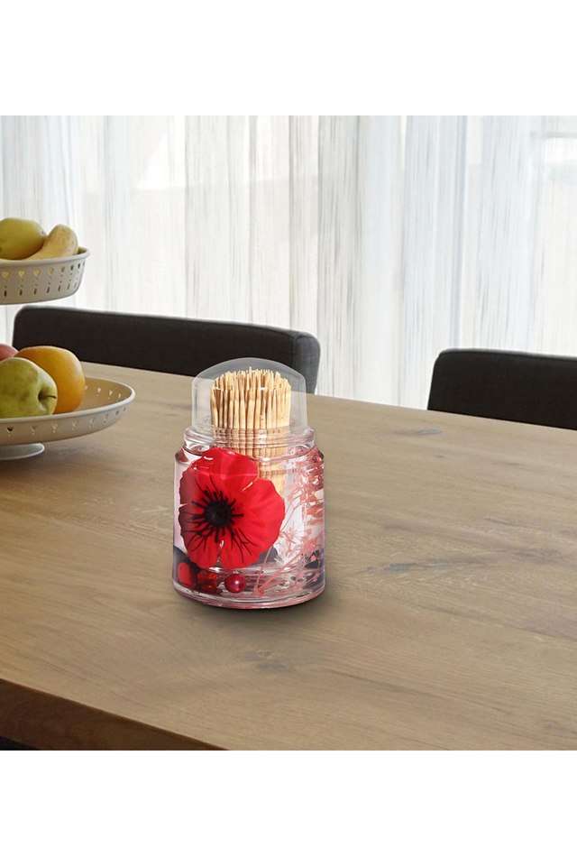 Agua-Acrylic-Acrylic-Toothpick-Holder-Red