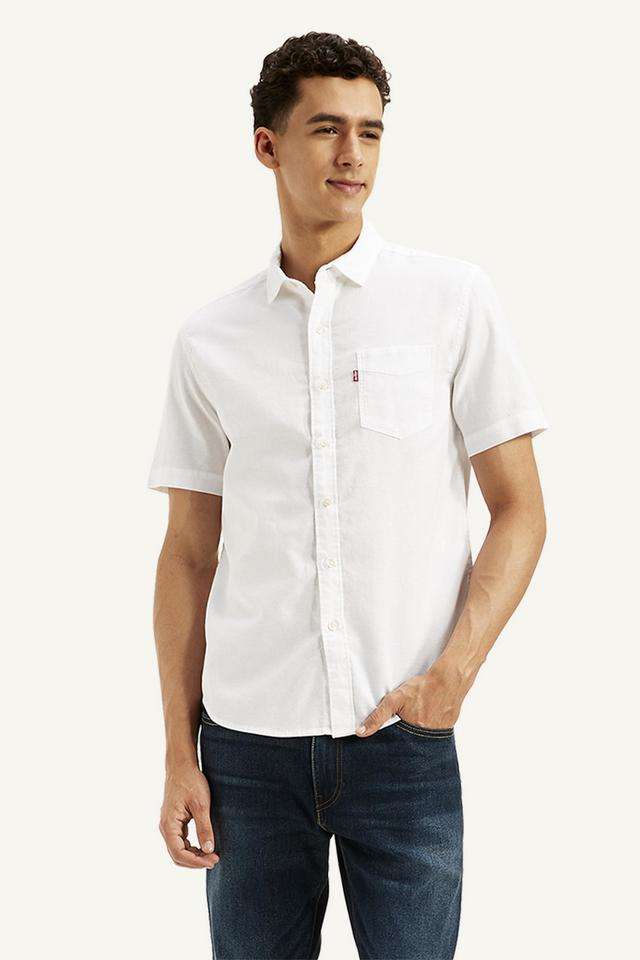 Solid-Cotton-Slim-Fit-Men-s-Casual-Wear-Shirt