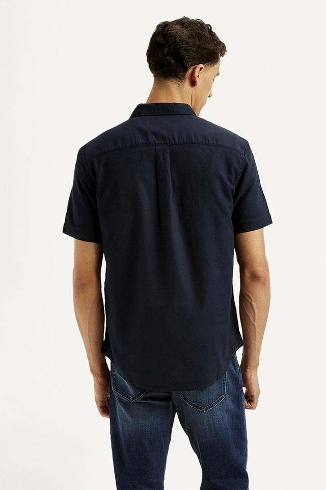 Solid-Cotton-Slim-Fit-Men-s-Casual-Wear-Shirt