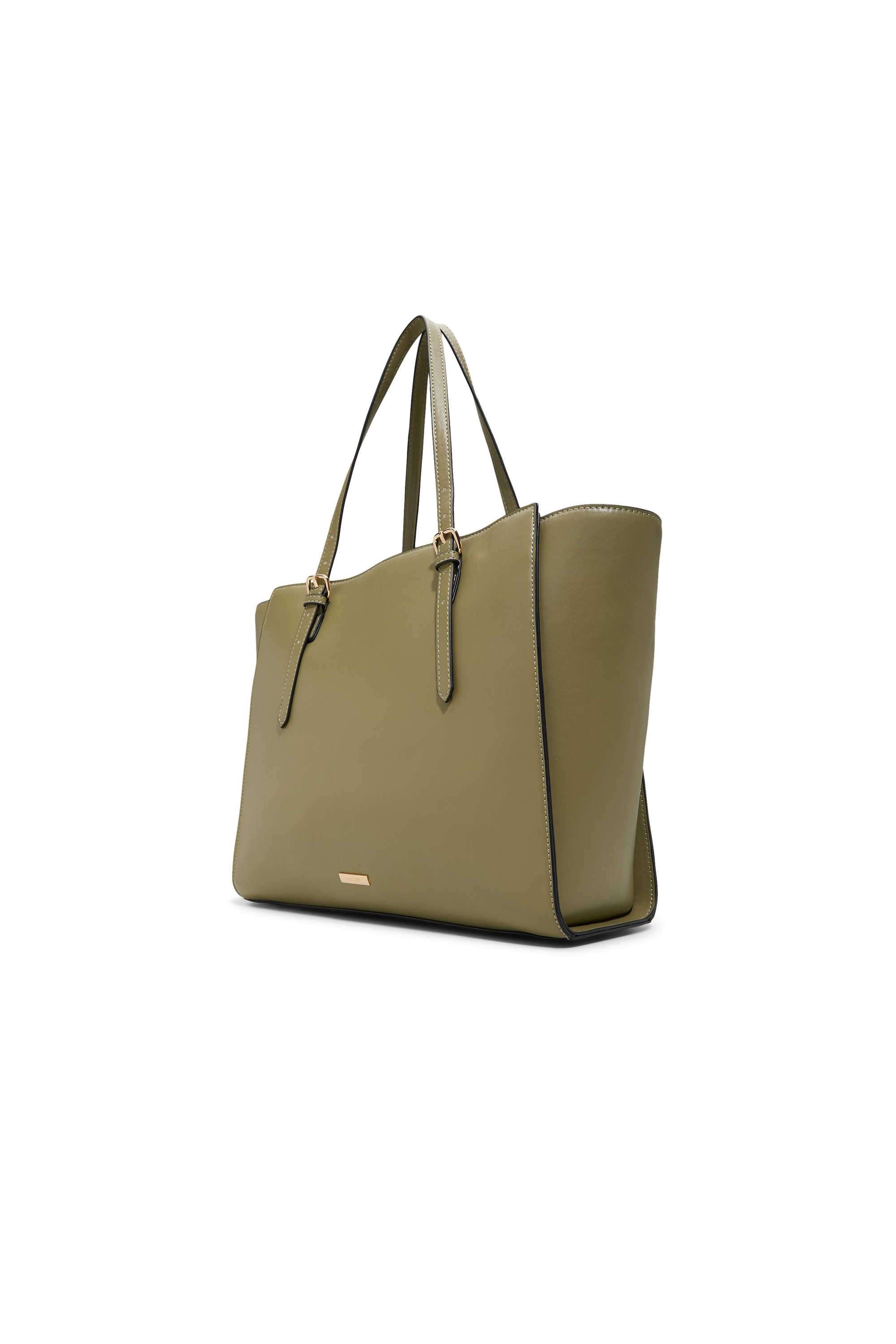 Zipper-Closure-Synthetic-Women-Casual-Wear-Tote-Bag