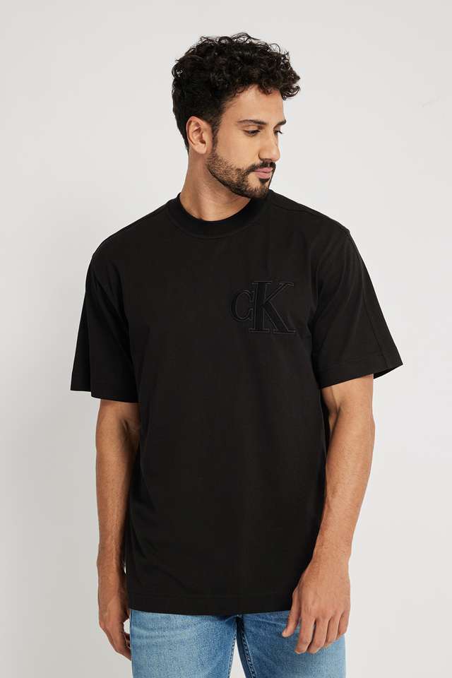 Solid-Cotton-Round-Neck-Men-s-T-Shirt