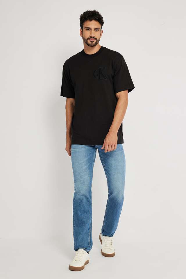 Solid-Cotton-Round-Neck-Men-s-T-Shirt