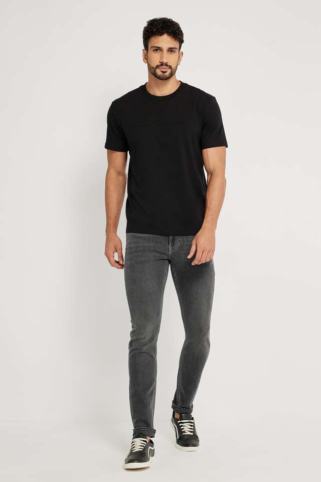 Light-Wash-Blended-Fabric-Tapered-Fit-Men-s-Jeans