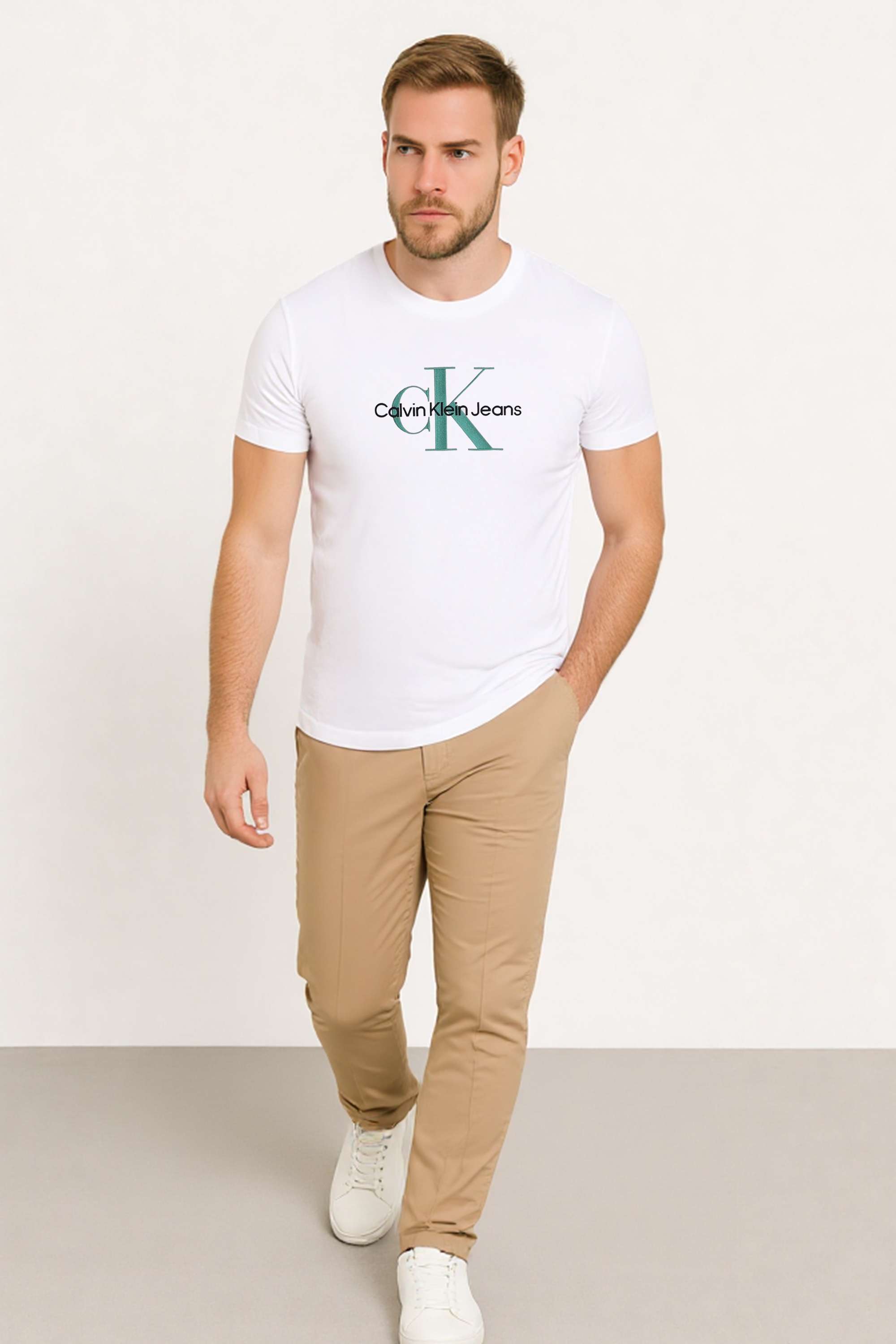 Solid-Cotton-Round-Neck-Men-s-T-Shirt