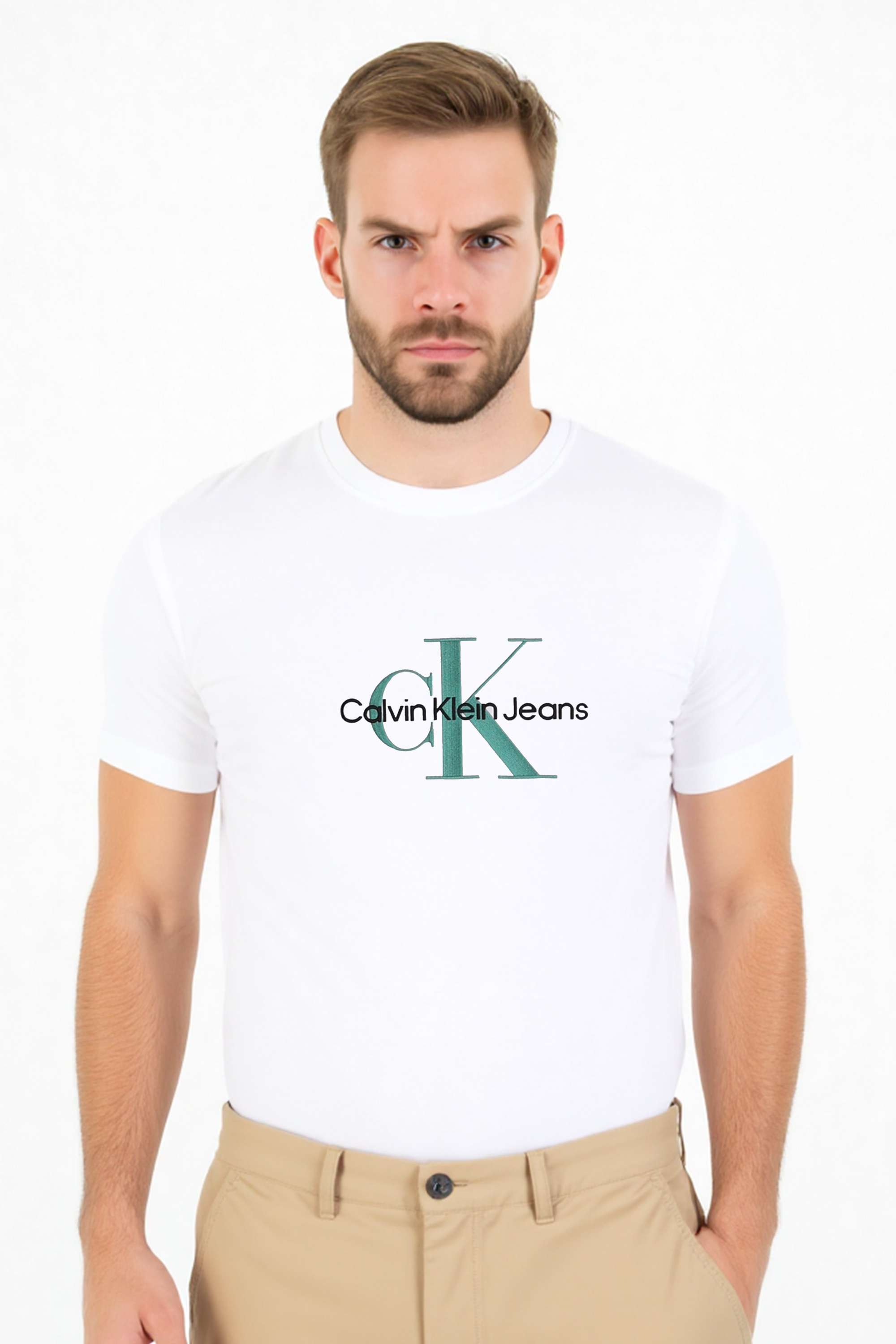 Solid-Cotton-Round-Neck-Men-s-T-Shirt