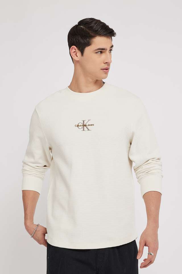 Solid-Polyester-Round-Neck-Men-s-T-Shirt