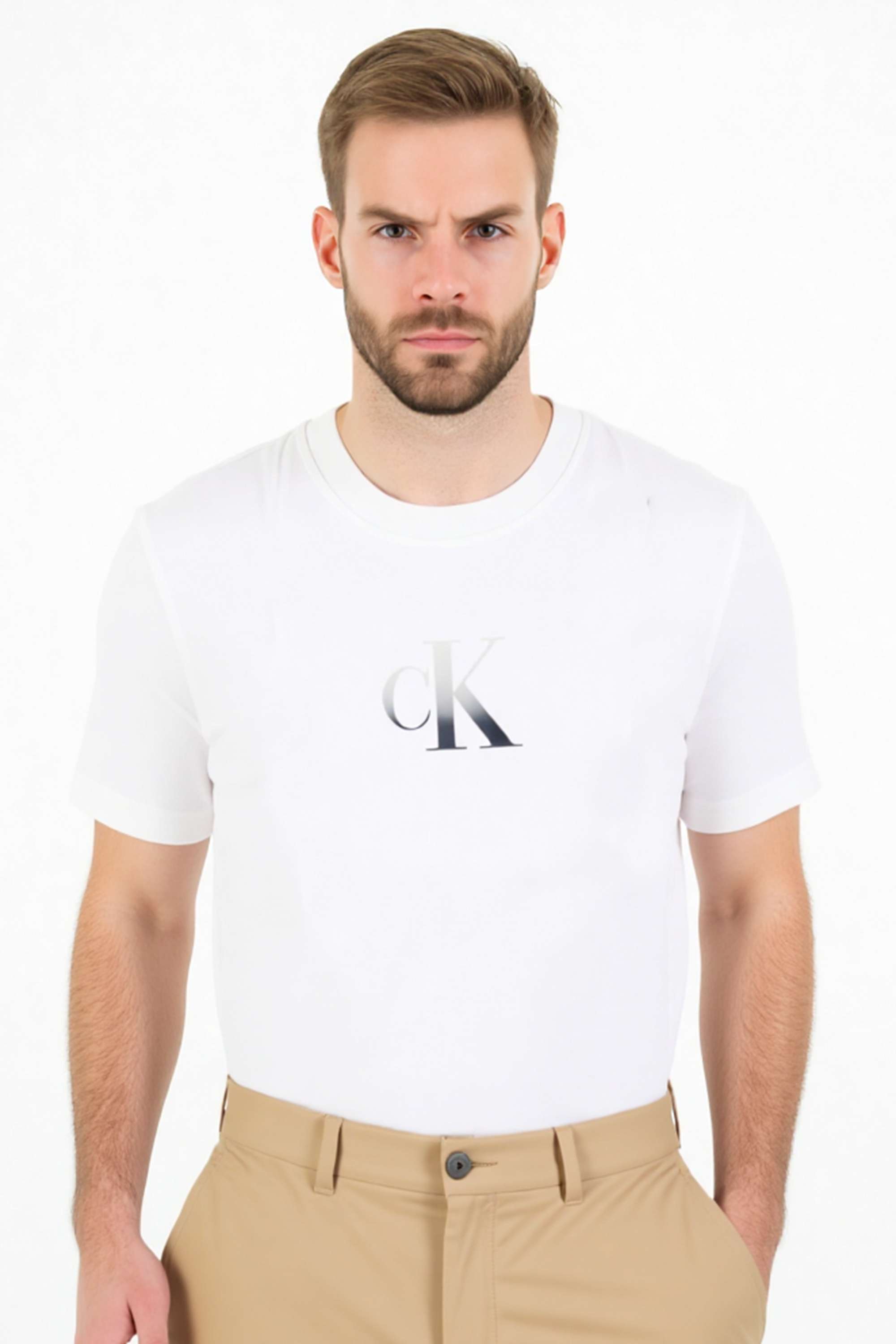 Solid-Cotton-Round-Neck-Men-s-T-Shirt