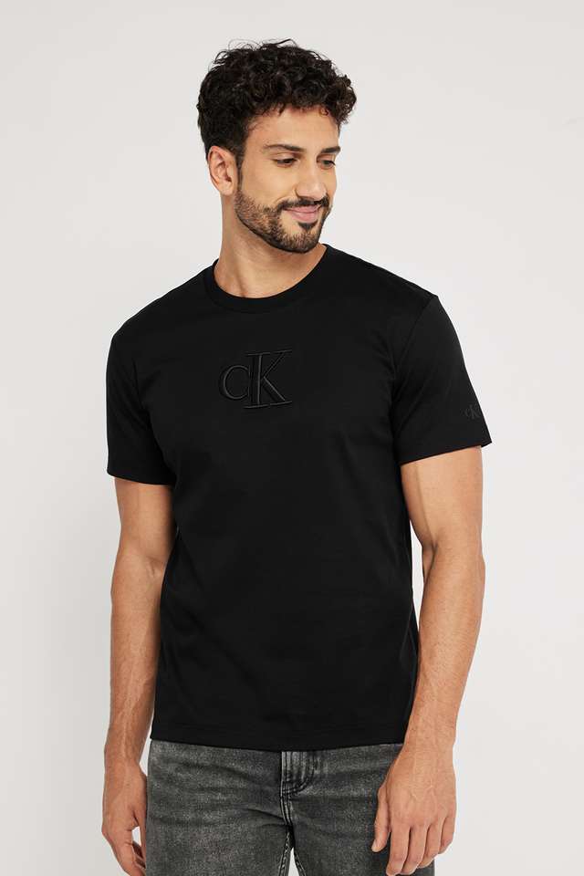 Solid-Cotton-Regular-Fit-Men-T-Shirt