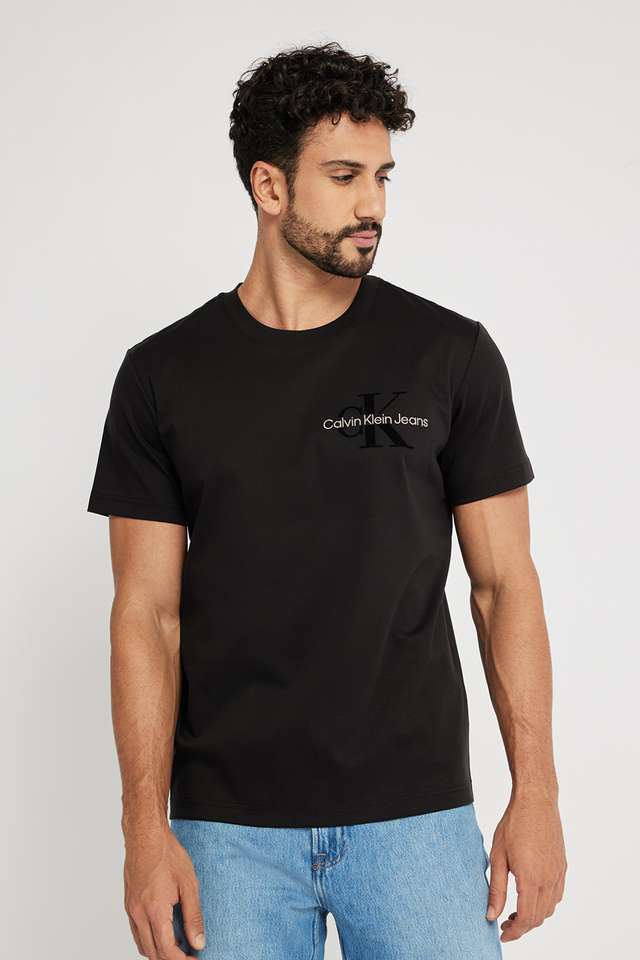Solid-Cotton-Round-Neck-Men-s-T-Shirt