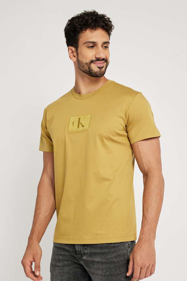 Solid-Cotton-Round-Neck-Men-s-T-Shirt