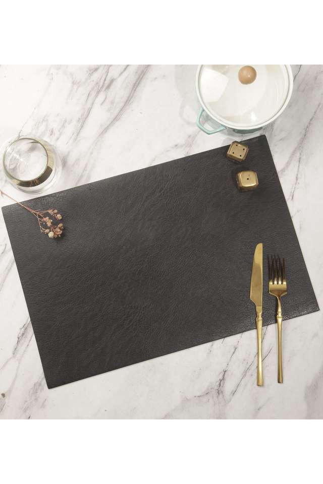 Canvas-Solid-Table-Mat-Charcoal