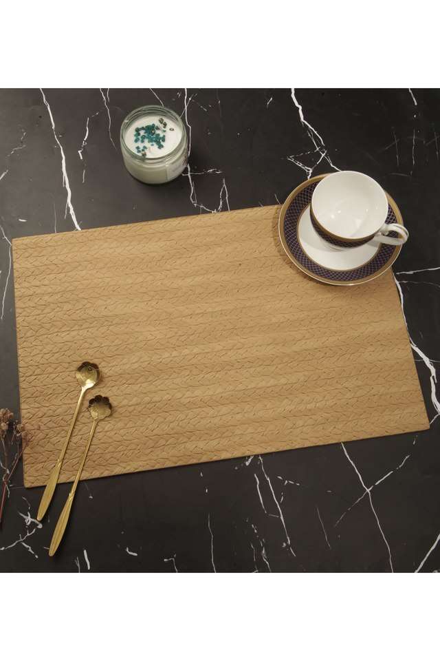 Canvas-Solid-Table-Mat-Camel