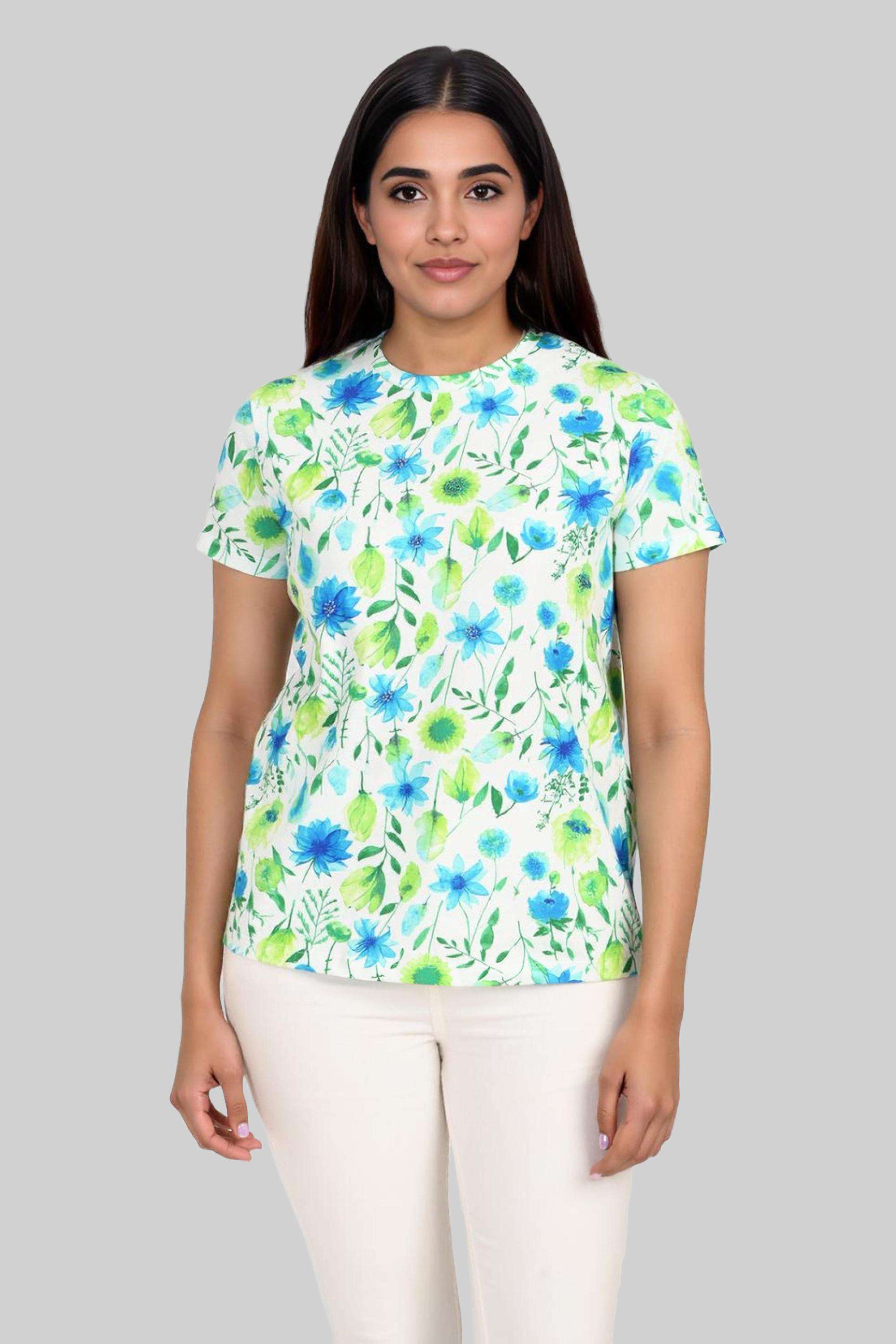 stop Solid Polyester Round Neck Women's Top-picture-12