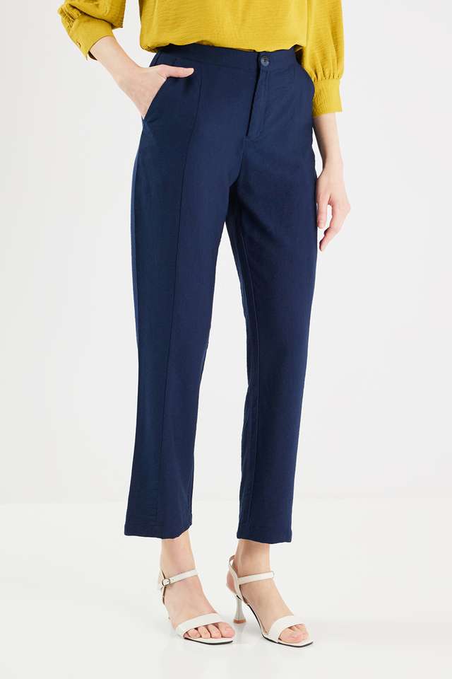 Navy Blue Ladies Work Pants Online Dress Pants Ladies Navy Slim