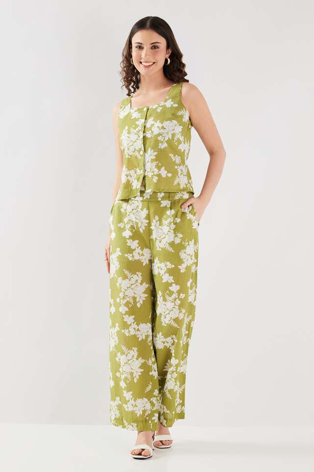 Printed-Ankle-Length-Cotton-Woven-Women-s-Co-Ord-Set