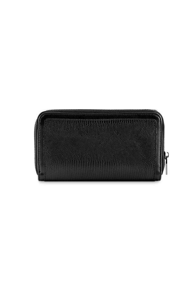 Embossed-PU-Zipper-Closure-Casual-Wallet