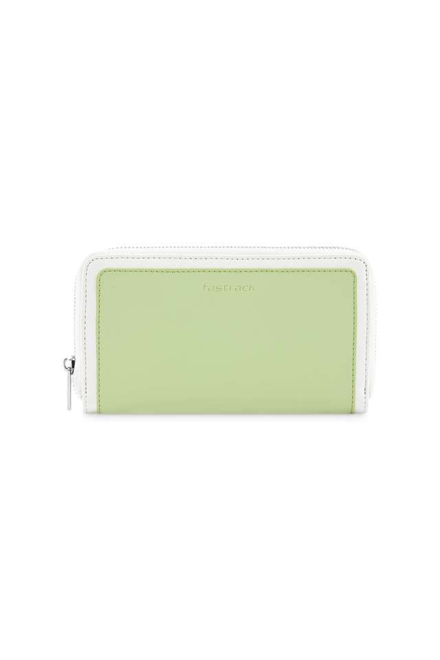 Embossed-PU-Zipper-Closure-Casual-Wallet