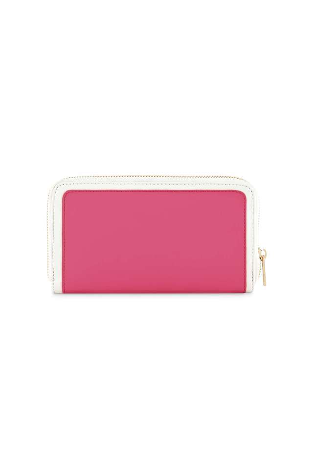 Embossed-PU-Zipper-Closure-Casual-Wallet