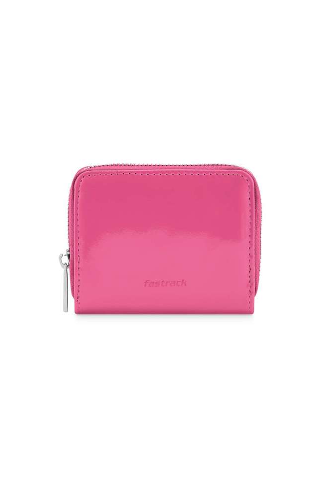 Embossed-PU-Zipper-Closure-Casual-Wallet