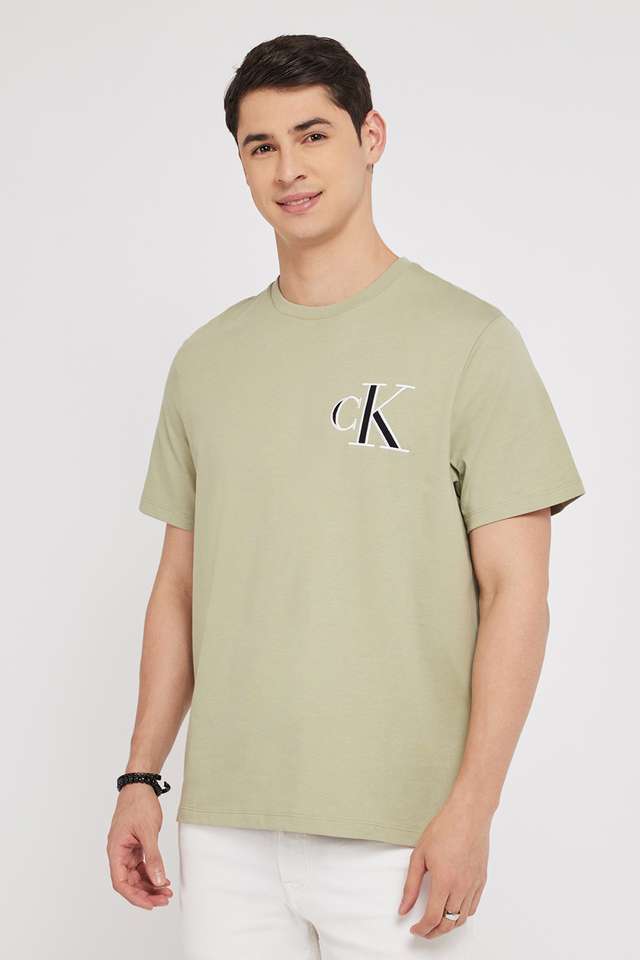 Solid-Cotton-Round-Neck-Men-s-T-Shirt