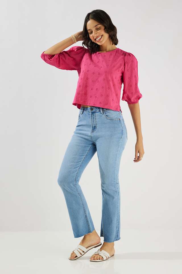 High-Rise-Cotton-Blend-Skinny-Fit-Women-s-Jeans