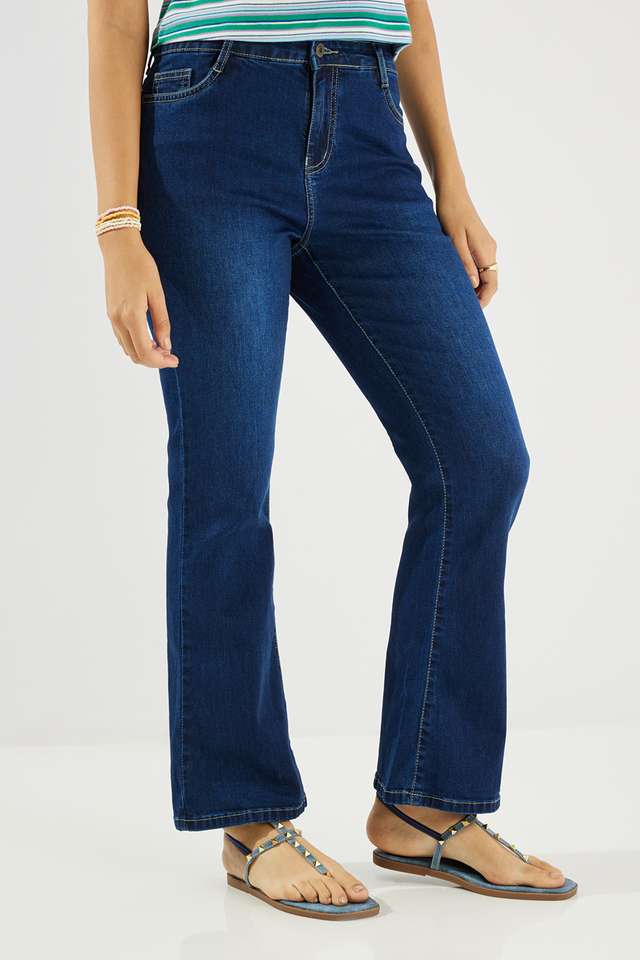 Mid-Rise-Cotton-Blend-Flared-Fit-Women-s-Jeans