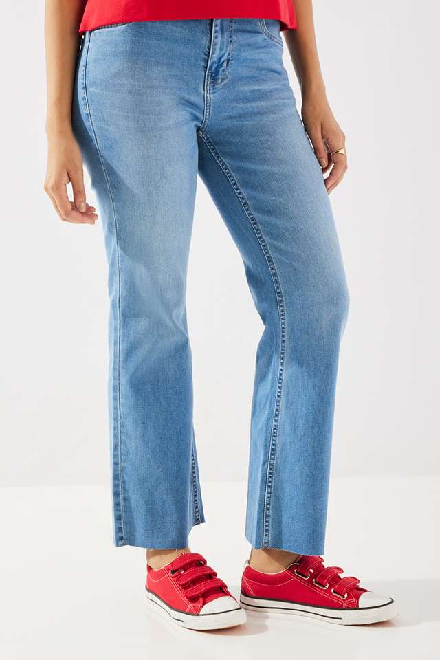 Mid-Rise-Cotton-Blend-Flared-Fit-Women-s-Jeans