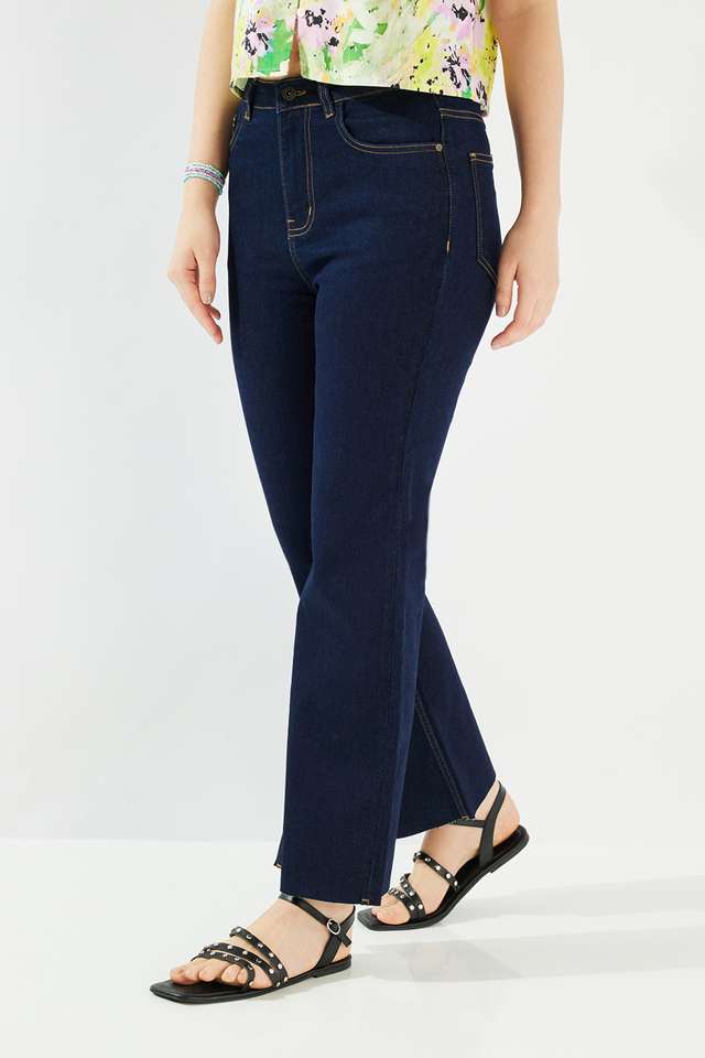 Mid-Rise-Cotton-Blend-Flared-Fit-Women-s-Jeans