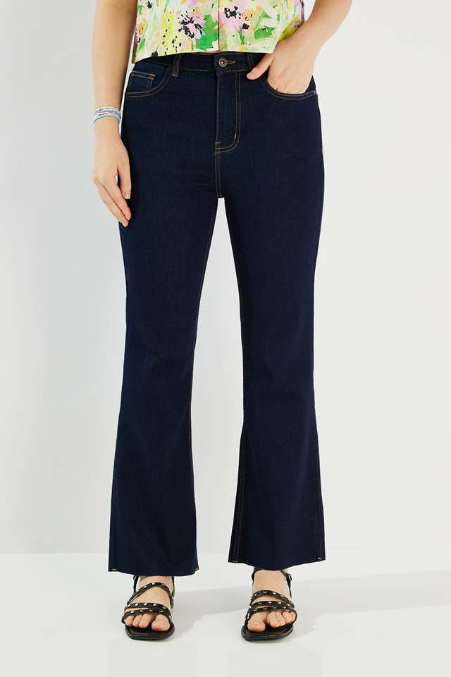 Mid-Rise-Cotton-Blend-Flared-Fit-Women-s-Jeans