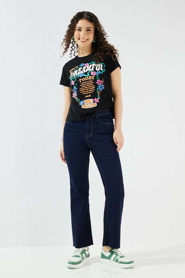 Printed-Cotton-Round-Neck-Women-s-Top