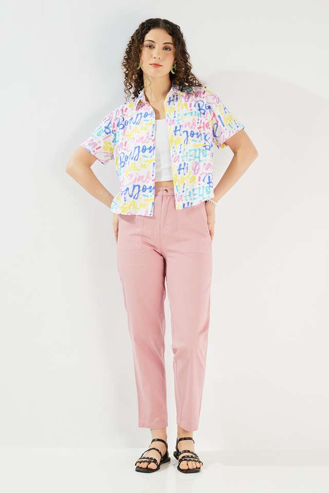 Printed-Collared-Viscose-Women-s-Casual-Wear-Shirt