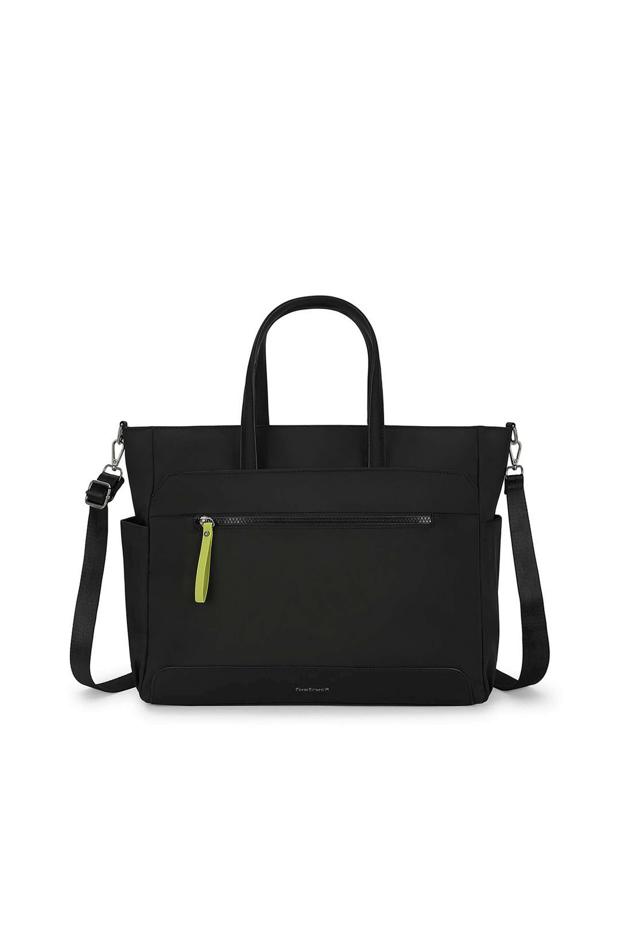 PU-Zipper-Closure-Women-s-Laptop-Tote-Bag