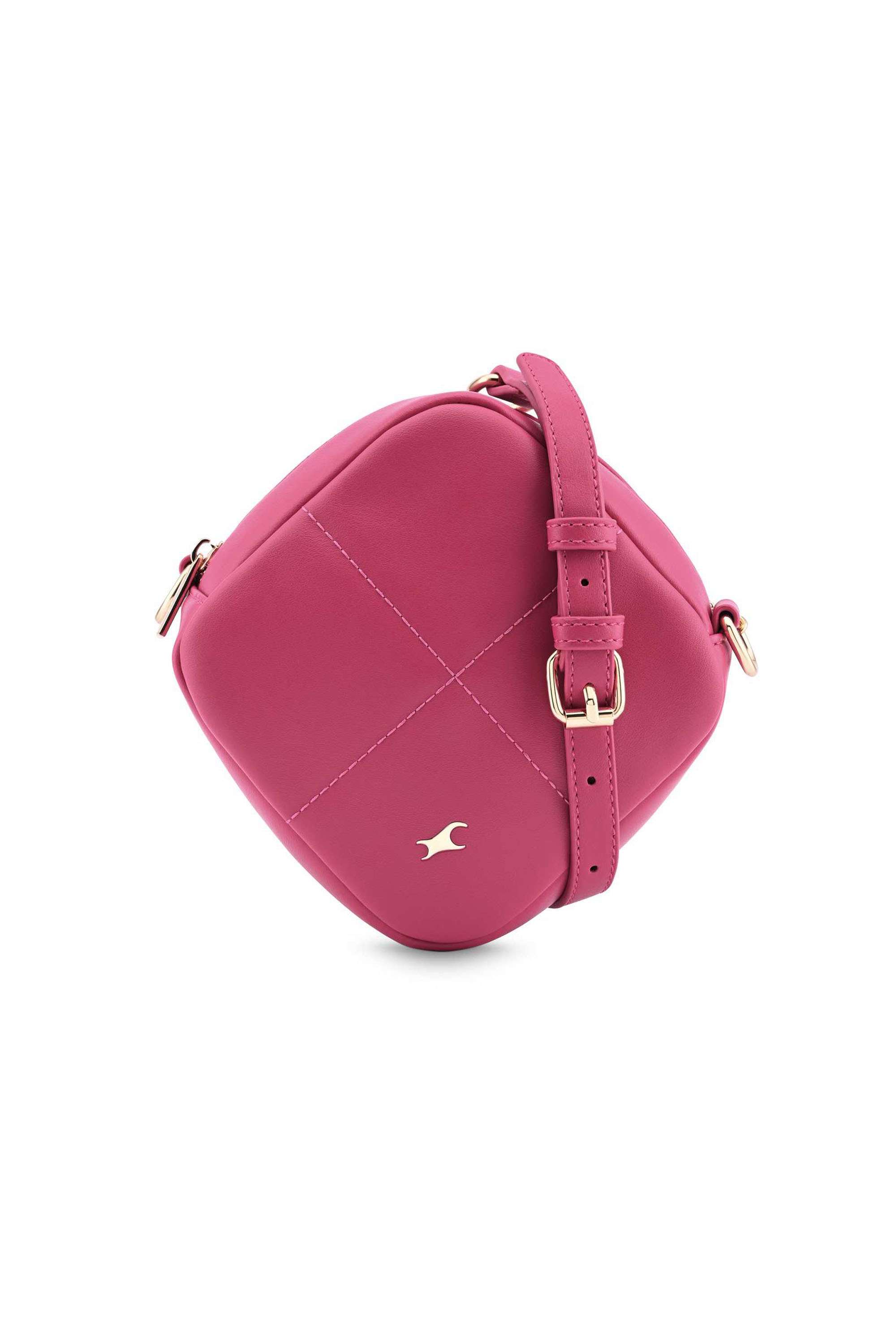 Cube-Crush-PU-Closure-Women-s-Sling-Bag