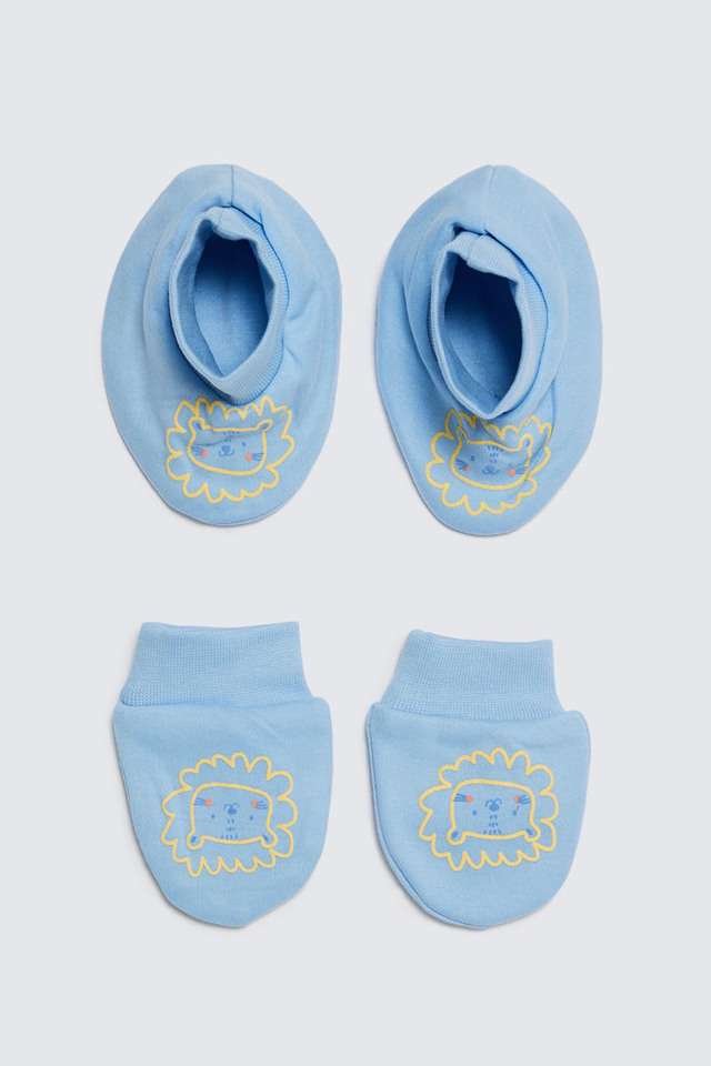 Printed-Cotton-Infant-Boys-Sleep-Wear-Mittens