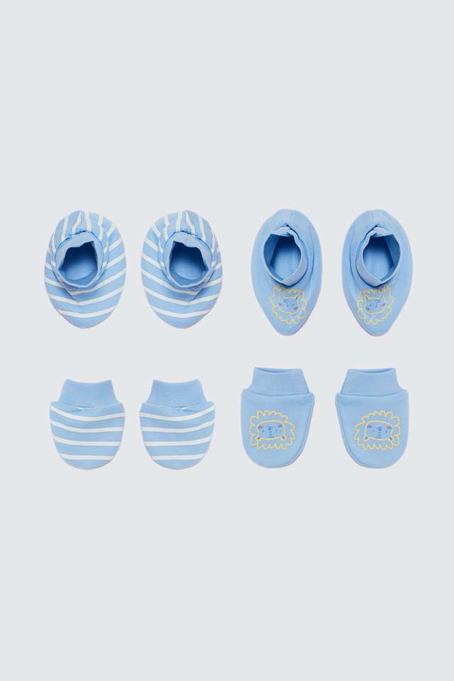 Printed-Cotton-Infant-Boys-Sleep-Wear-Mittens