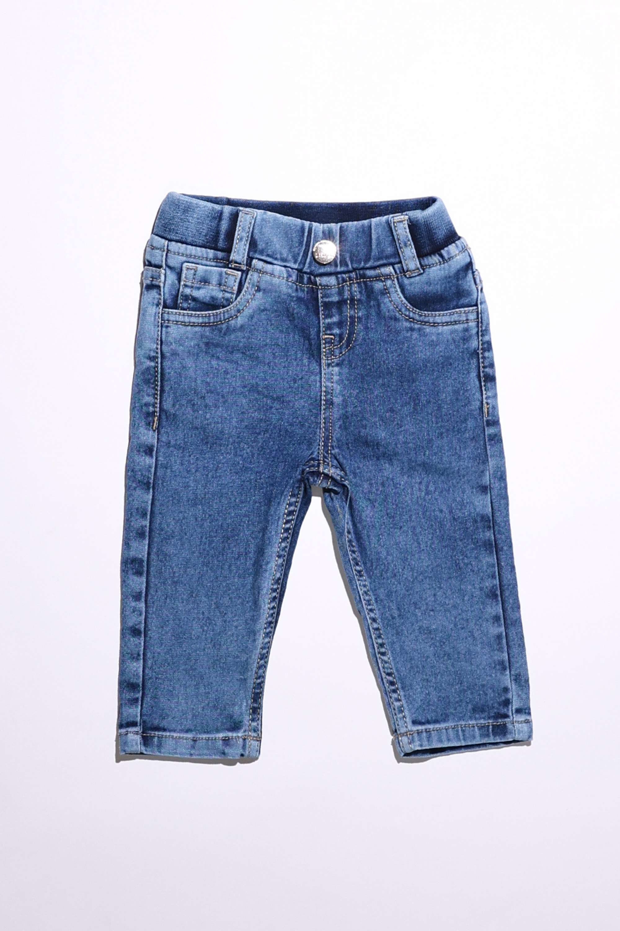 Solid-Denim-Straight-Fit-Infants-Jeans