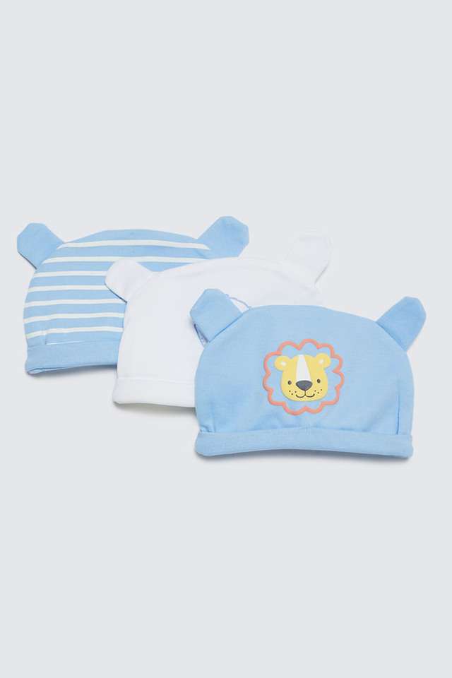 Printed-Cotton-Infant-Boys-Sleep-Wear-Caps