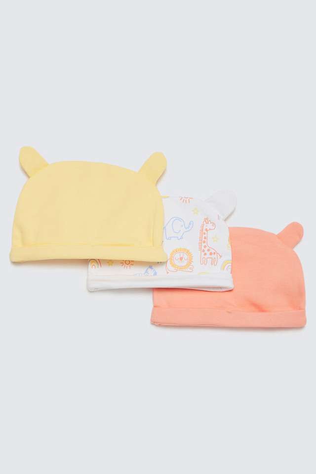 Printed-Cotton-Infant-Boys-Sleep-Wear-Caps